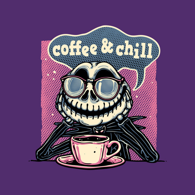 Coffee And Chill Day-None-Glossy-Sticker-glitchygorilla