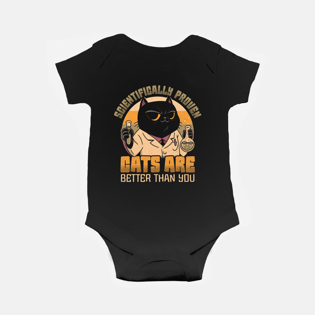 Cats Are Better-Baby-Basic-Onesie-Popnotic