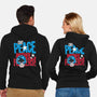 Eat Peace-Unisex-Zip-Up-Sweatshirt-teesgeex