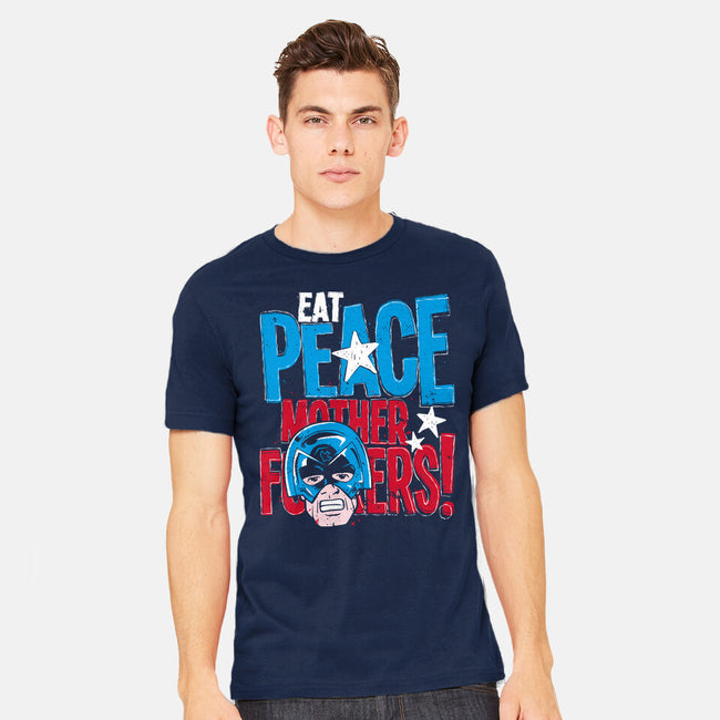 Eat Peace-Mens-Heavyweight-Tee-teesgeex