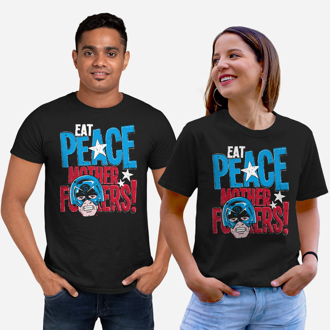 Eat Peace-Unisex-Basic-Tee-teesgeex