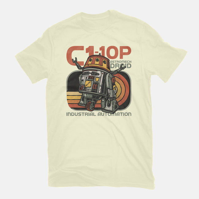 Industrial Automation-Mens-Basic-Tee-glitchygorilla