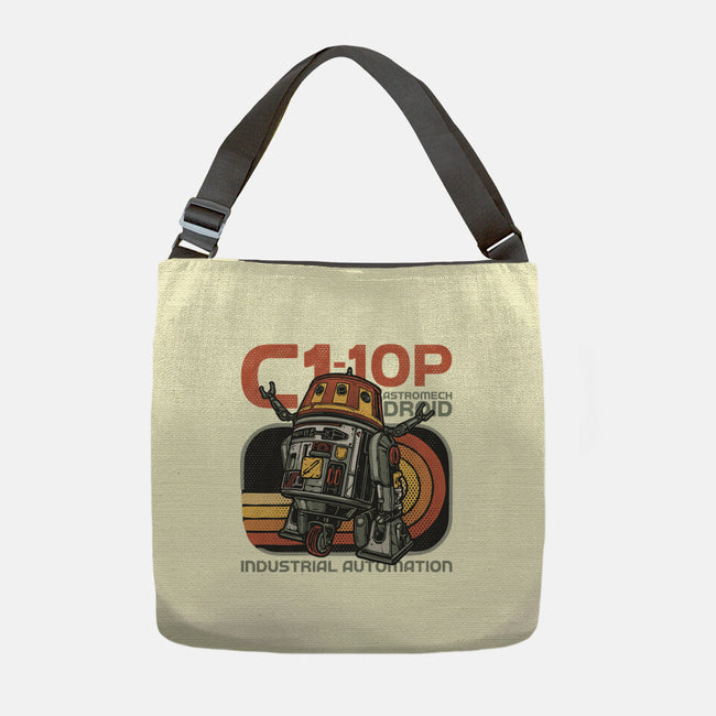 Industrial Automation-None-Adjustable Tote-Bag-glitchygorilla
