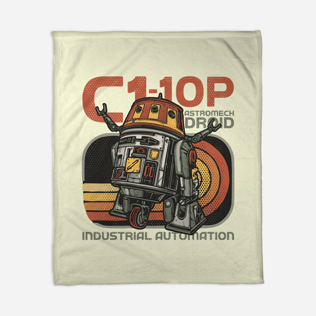 Industrial Automation-None-Fleece-Blanket-glitchygorilla