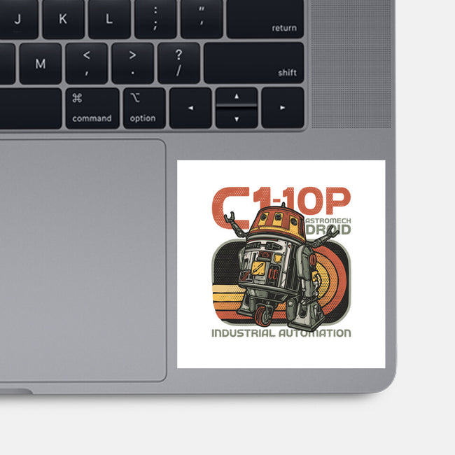 Industrial Automation-None-Glossy-Sticker-glitchygorilla