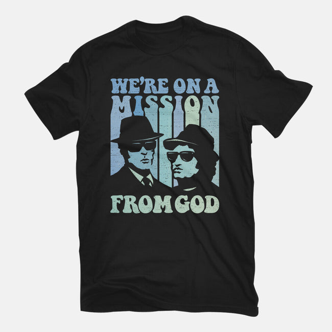 On A Mission From God-Mens-Basic-Tee-kg07
