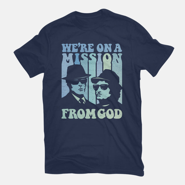 On A Mission From God-Mens-Basic-Tee-kg07