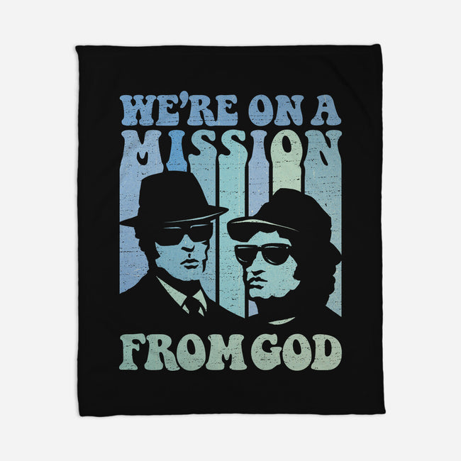 On A Mission From God-None-Fleece-Blanket-kg07