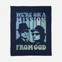 On A Mission From God-None-Fleece-Blanket-kg07