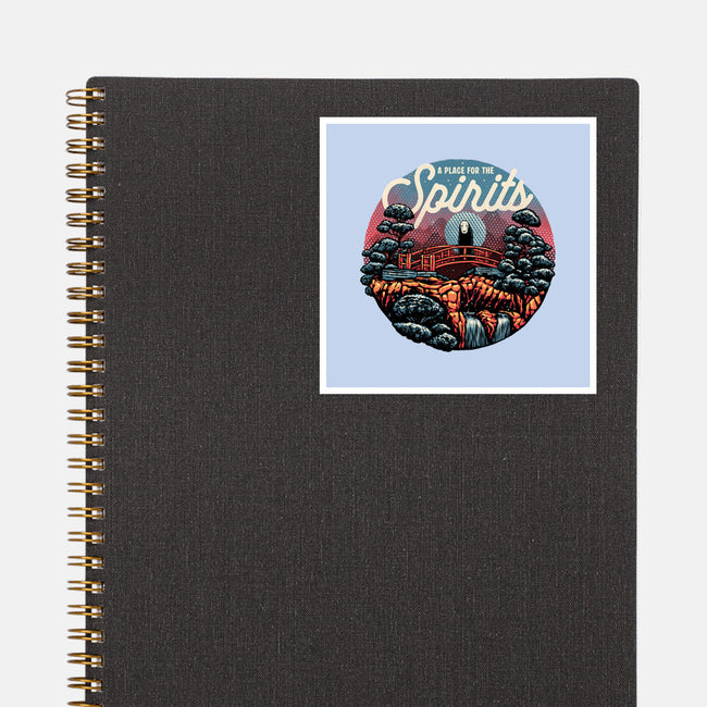 A Place For The Spirits-None-Glossy-Sticker-glitchygorilla