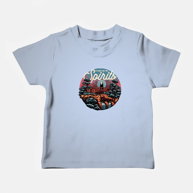 A Place For The Spirits-Baby-Basic-Tee-glitchygorilla