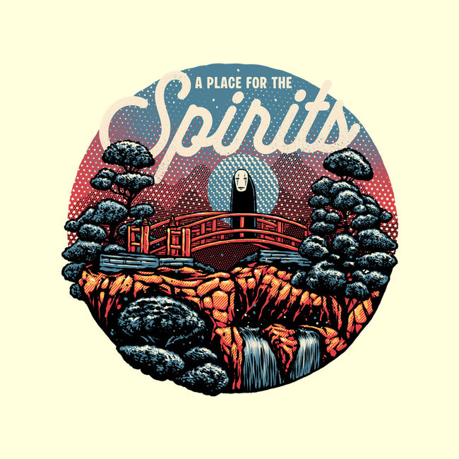 A Place For The Spirits-Unisex-Kitchen-Apron-glitchygorilla