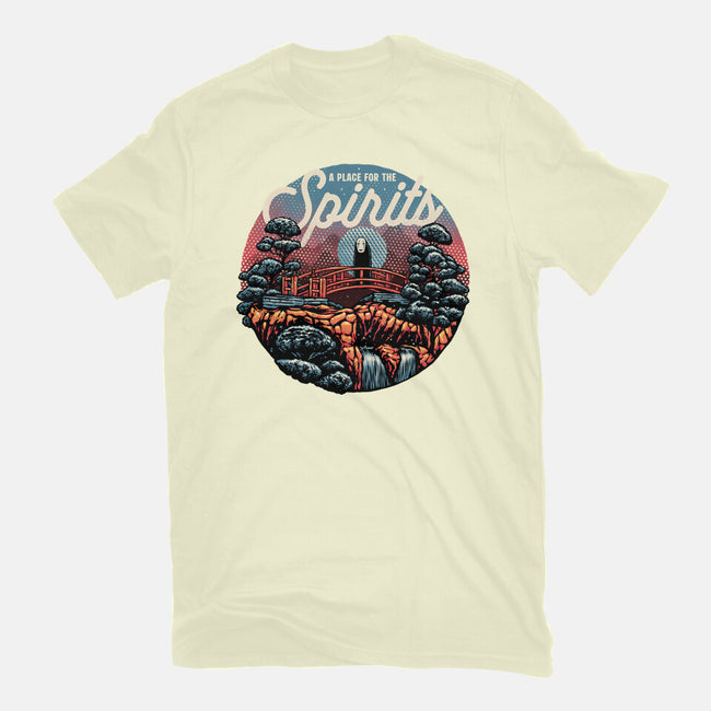 A Place For The Spirits-Mens-Basic-Tee-glitchygorilla