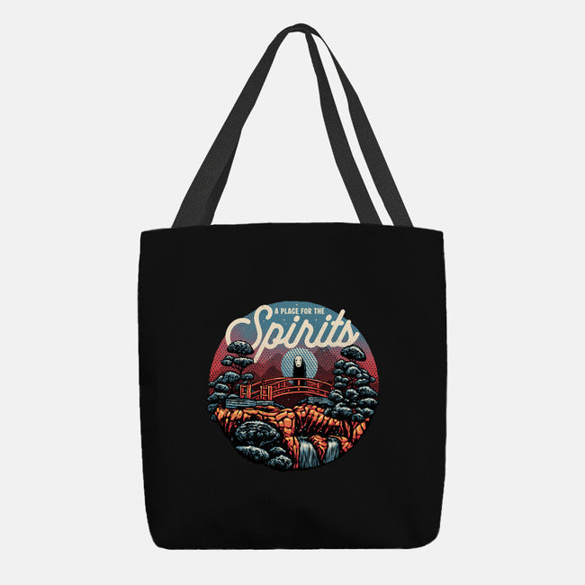 A Place For The Spirits-None-Basic Tote-Bag-glitchygorilla
