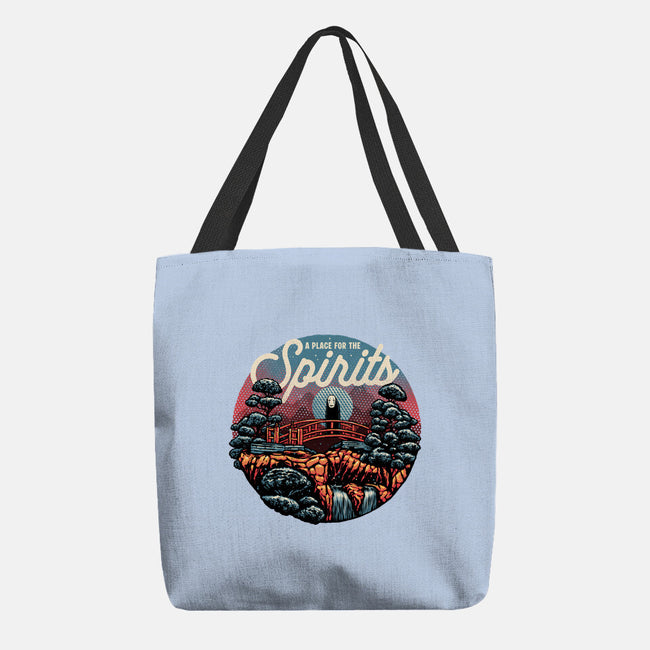 A Place For The Spirits-None-Basic Tote-Bag-glitchygorilla