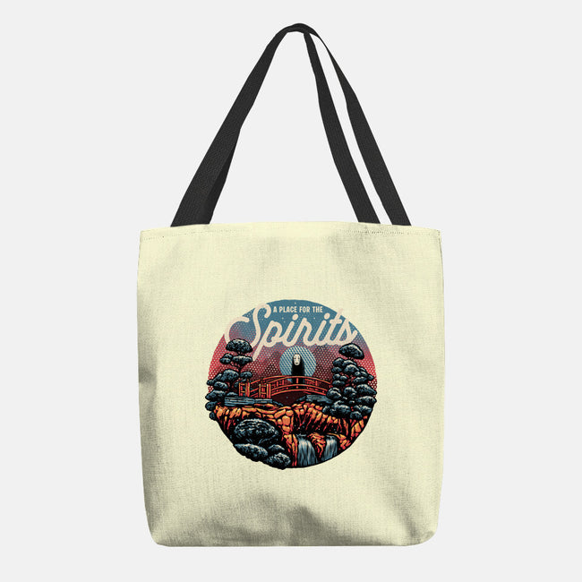A Place For The Spirits-None-Basic Tote-Bag-glitchygorilla