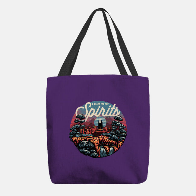 A Place For The Spirits-None-Basic Tote-Bag-glitchygorilla
