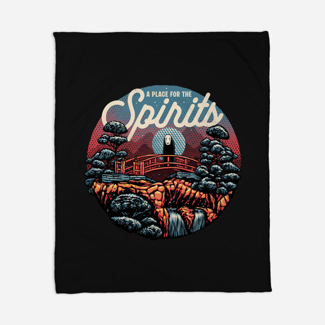 A Place For The Spirits-None-Fleece-Blanket-glitchygorilla