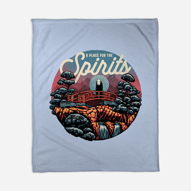 A Place For The Spirits-None-Fleece-Blanket-glitchygorilla
