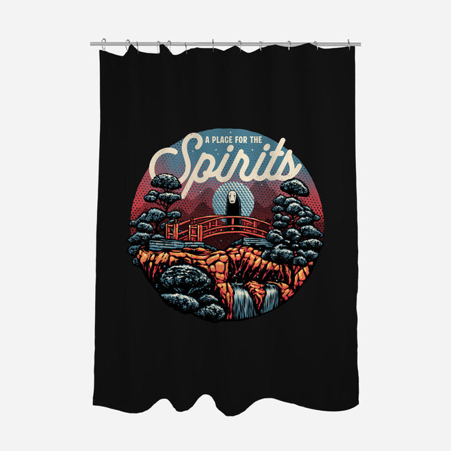 A Place For The Spirits-None-Polyester-Shower Curtain-glitchygorilla
