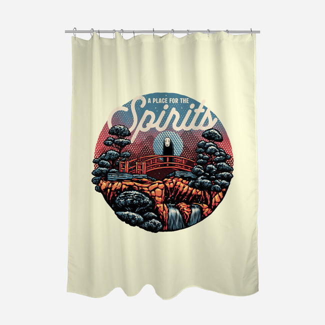 A Place For The Spirits-None-Polyester-Shower Curtain-glitchygorilla