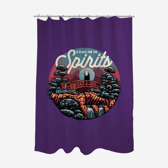 A Place For The Spirits-None-Polyester-Shower Curtain-glitchygorilla