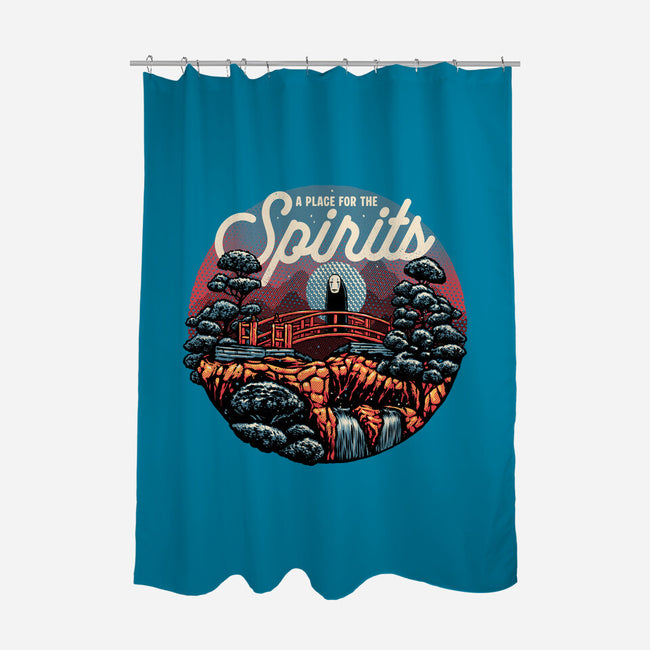 A Place For The Spirits-None-Polyester-Shower Curtain-glitchygorilla