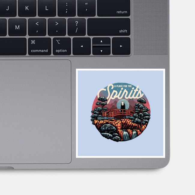 A Place For The Spirits-None-Glossy-Sticker-glitchygorilla