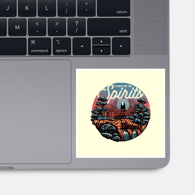 A Place For The Spirits-None-Glossy-Sticker-glitchygorilla