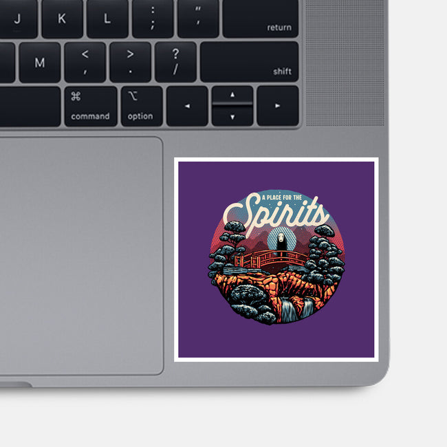 A Place For The Spirits-None-Glossy-Sticker-glitchygorilla