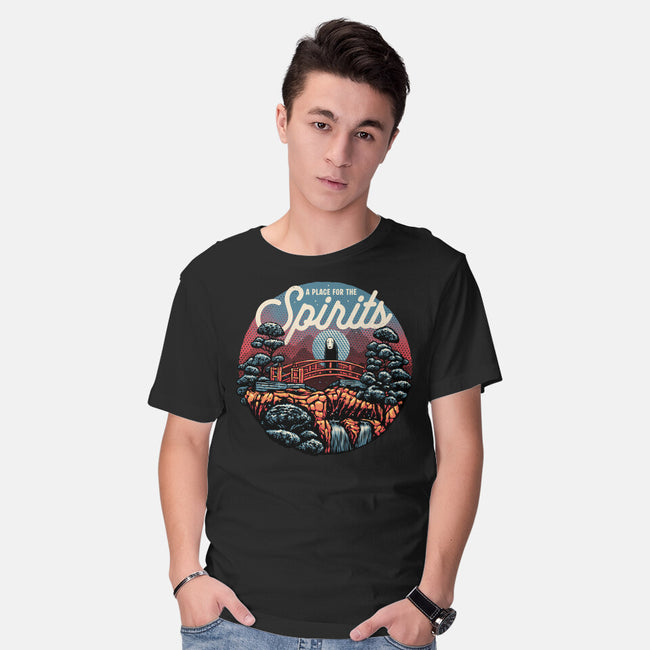 A Place For The Spirits-Mens-Basic-Tee-glitchygorilla