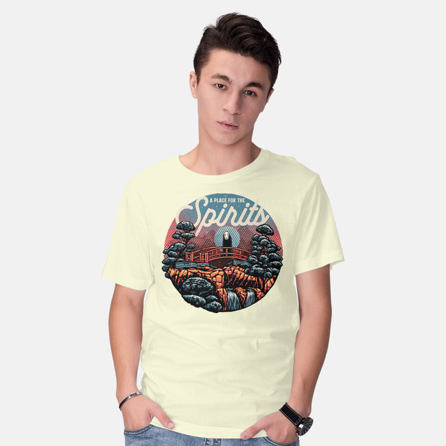 A Place For The Spirits-Mens-Basic-Tee-glitchygorilla