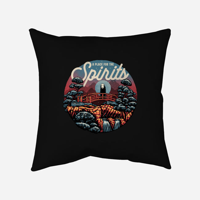 A Place For The Spirits-None-Removable Cover w Insert-Throw Pillow-glitchygorilla
