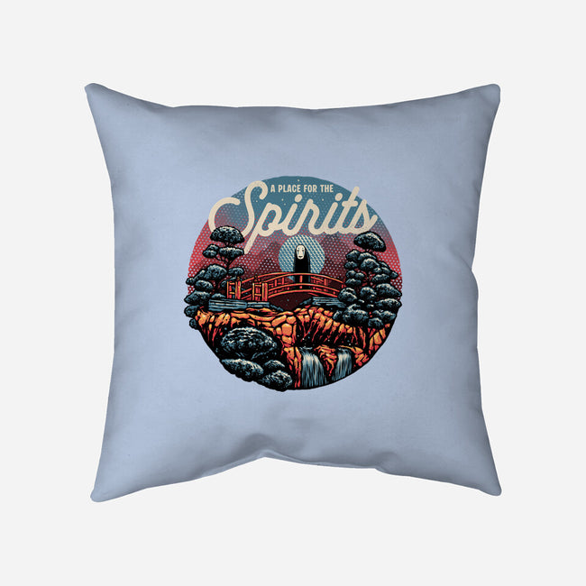A Place For The Spirits-None-Removable Cover w Insert-Throw Pillow-glitchygorilla