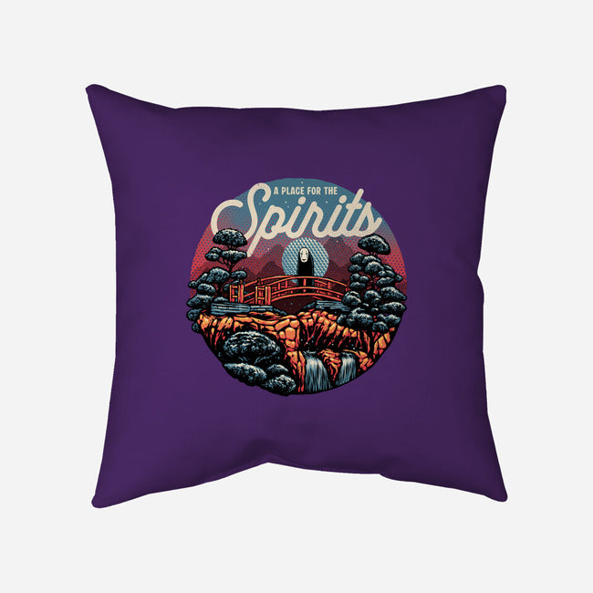 A Place For The Spirits-None-Removable Cover w Insert-Throw Pillow-glitchygorilla