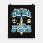 Gamer Sword Explorer-None-Matte-Poster-Studio Mootant