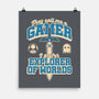 Gamer Sword Explorer-None-Matte-Poster-Studio Mootant