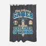 Gamer Sword Explorer-None-Polyester-Shower Curtain-Studio Mootant