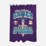 Gamer Sword Explorer-None-Polyester-Shower Curtain-Studio Mootant