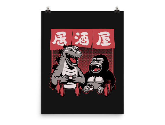 Giant Movie Monsters Bar