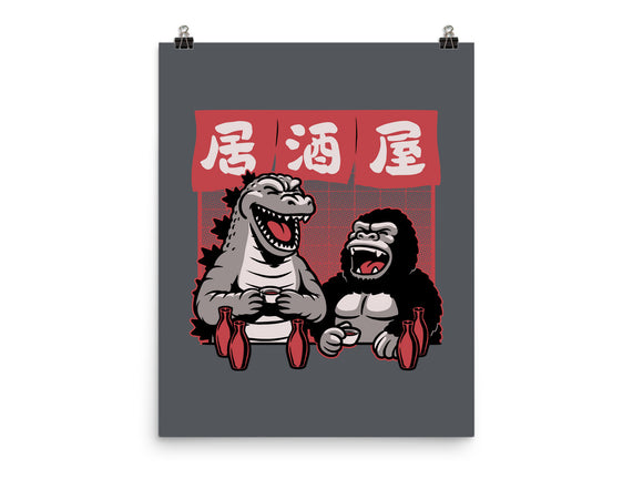 Giant Movie Monsters Bar