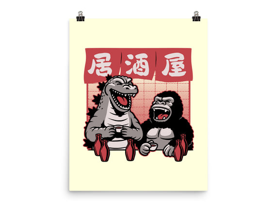 Giant Movie Monsters Bar