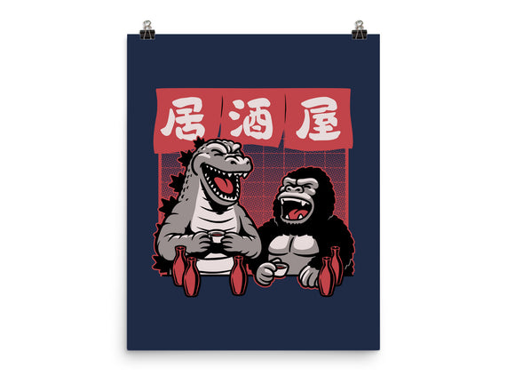 Giant Movie Monsters Bar