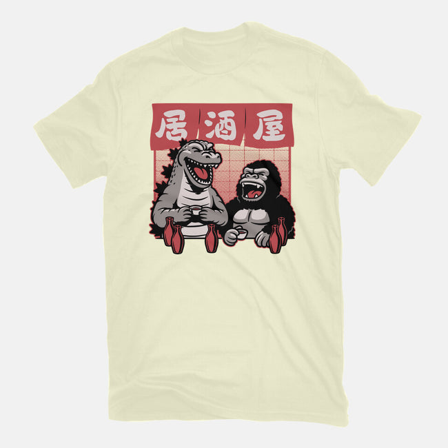 Giant Movie Monsters Bar-Mens-Basic-Tee-Studio Mootant