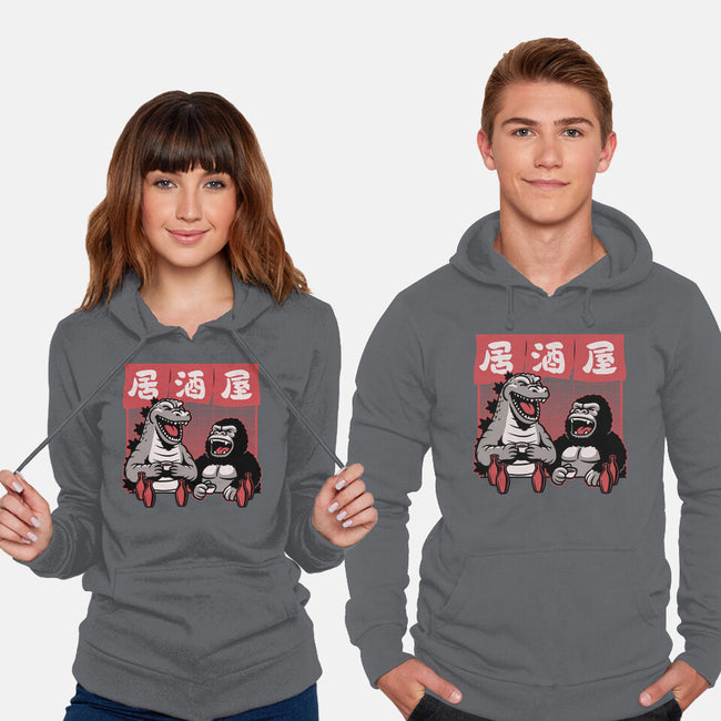 Giant Movie Monsters Bar-Unisex-Pullover-Sweatshirt-Studio Mootant