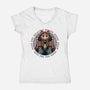 Vote For The Binks-Womens-V-Neck-Tee-glitchygorilla