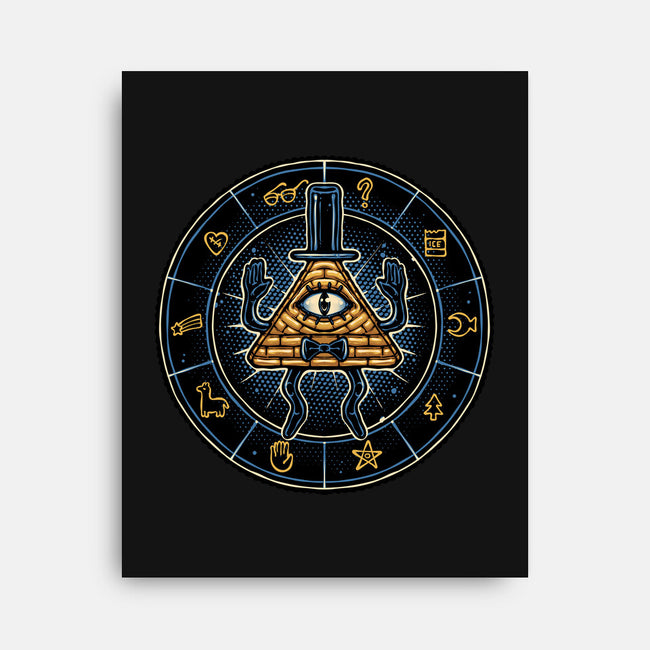 Master Of Secrets-None-Stretched-Canvas-glitchygorilla