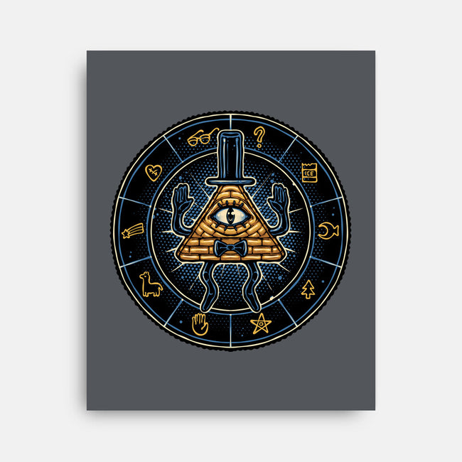 Master Of Secrets-None-Stretched-Canvas-glitchygorilla