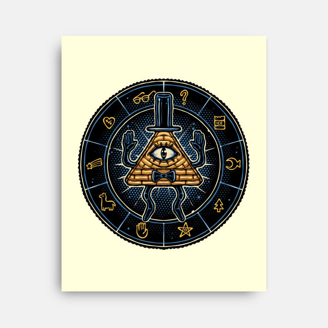 Master Of Secrets-None-Stretched-Canvas-glitchygorilla