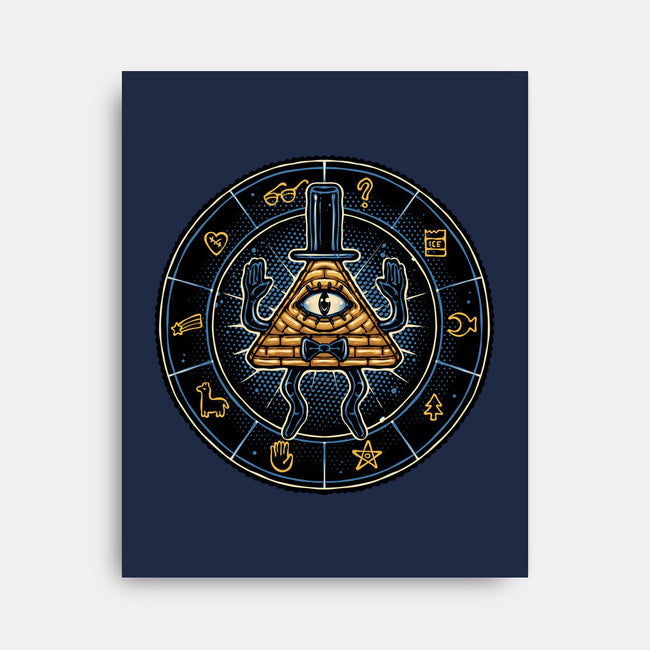 Master Of Secrets-None-Stretched-Canvas-glitchygorilla